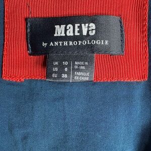 Maeve by Anthropologie Dress with pockets Multi Color.
